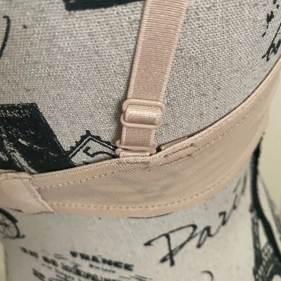 Aerie limited edition rhinestone push up bra beige nude 34C - Picture 8 of 16